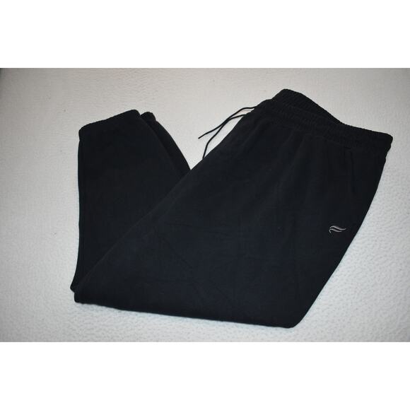 Fabletics Sweat Pants Joggers Mens Size 4X BIG Tapered Performance Black - Picture 1 of 8